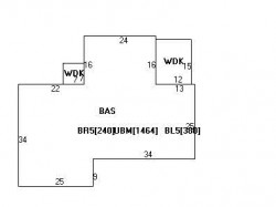 31 Fredana Rd, Newton MA  02468-1103 floor plan