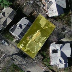 11 Newtonville Ave, Newton MA 02458-1938 aerial view