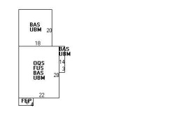 87 Adams Ave, Newton MA 02465-1001 floor plan