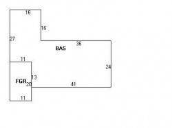 12 Hanson Rd, Newton MA 02459-3517 floor plan