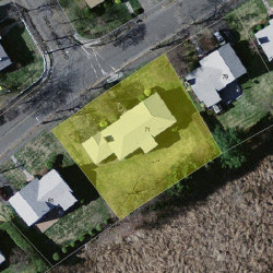 71 Brandeis Rd, Newton MA 02459-2707 aerial view