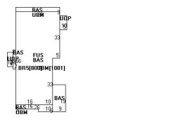 194 Hobart Rd, Newton MA  02459 floor plan