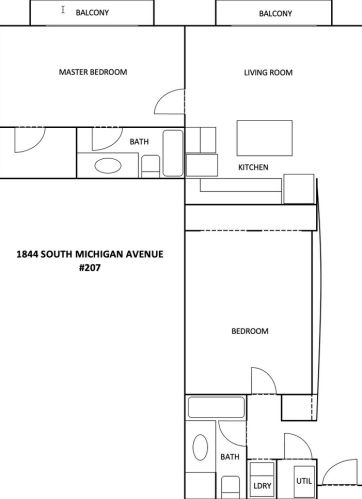 1844 Michigan Ave, Chicago IL 60616-1635 exterior