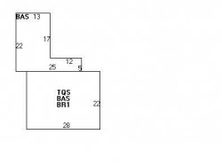 33 Crehore Dr, Newton MA 02462-1108 floor plan