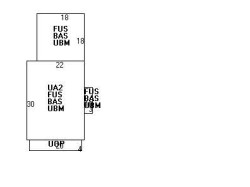 20 Emerson St, Newton MA  02458-1605 floor plan