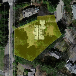 260 Chestnut St, Newton MA  02465-2929 aerial view