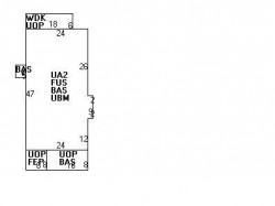 18 Eddy St, Newton MA 02465-2133 floor plan
