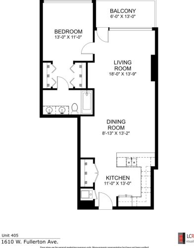 1610 Fullerton Ave, Chicago IL 60614-1920 exterior