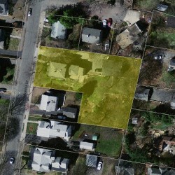 70 Walker St, Newton MA 02460-1531 aerial view