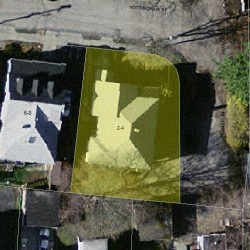 4 Nottingham St, Newton MA 02459-1613 aerial view