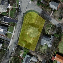 130 Nehoiden Rd, Newton MA 02468-1926 aerial view