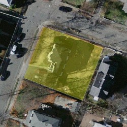 128 Boyd St, Newton MA 02458-1435 aerial view