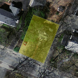 231 Mill St, Newton MA 02460-2447 aerial view