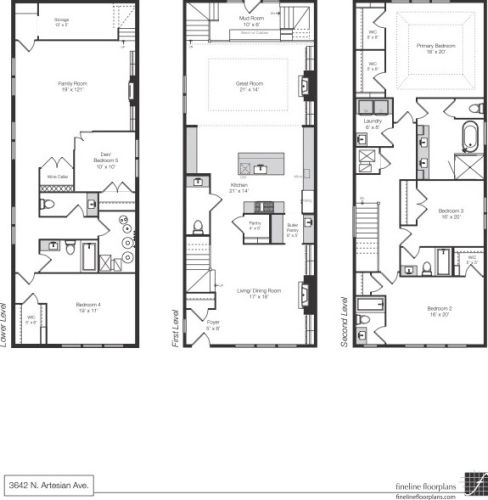 3642 Artesian Ave, Chicago IL  60618-4708 exterior