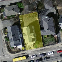 967 Boylston St, Newton MA  02461-1505 aerial view