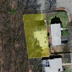 48 Ware Rd, Newton MA  02466-1401 aerial view