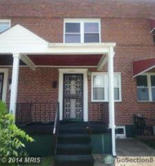 4023 Lewiston Ave, Baltimore MD  21215-4507 exterior