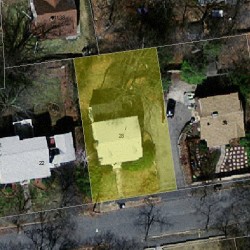 28 Roundwood Rd, Newton MA 02464-1217 aerial view