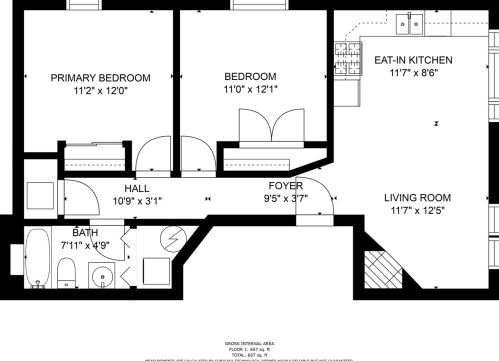 2307 Walton St, Chicago IL  60622-4818 exterior