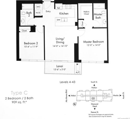 600 Ala Moana Blvd, Honolulu HI  96813 exterior