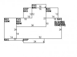 34 Dorcar Rd, Newton MA  02459 floor plan