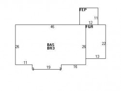 27 Warren Rd, Newton MA 02468-1222 floor plan