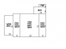41 Hamlin Rd, Newton MA  02459-1001 floor plan