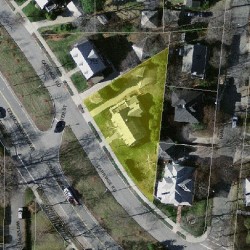 707 Commonwealth Ave, Newton MA 02459-1147 aerial view