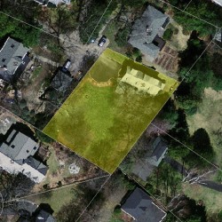 30 Hancock St, Newton MA 02466-2309 aerial view