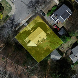 50 Brewster Rd, Newton MA 02461-1302 aerial view