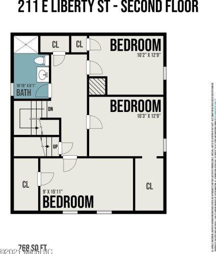 211 Liberty St, Belding MI 48809-1733 exterior