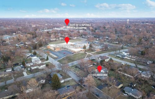 114 Elmwood Dr, Naperville IL 60540-7503 exterior