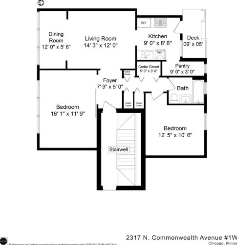 2317 Commonwealth Ave, Chicago IL  60614-3550 exterior