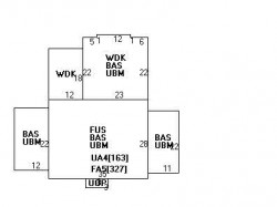 23 Fredana Rd, Newton MA  02468-1103 floor plan