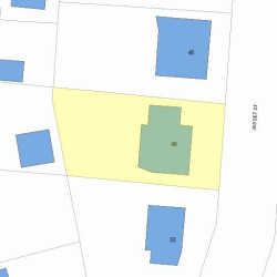 49 Jasset St, Newton MA 02458-1055 plot plan