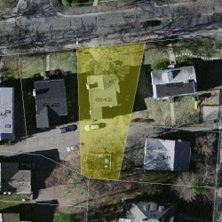 428 Ward St, Newton MA 02459-1257 aerial view