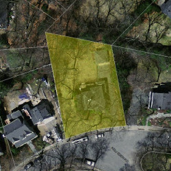 45 Alban Rd, Newton MA  02468-1934 aerial view