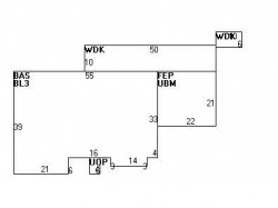 582 Beacon St, Newton MA  02459-2024 floor plan