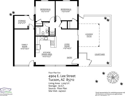 4904 Lee St, Tucson, AZ 85712-4025