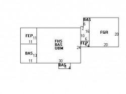 635 Centre St, Newton MA 02458-2340 floor plan