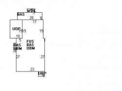 21 Morseland Ave, Newton MA 02459-1151 floor plan