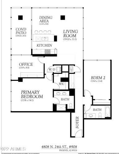 4808 24th St, Phoenix AZ  85016-4842 exterior