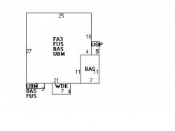 107 Hawthorne Ave, Newton MA  02466-3015 floor plan