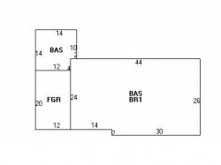 154 Truman Rd, Newton MA 02459-2665 floor plan