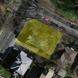 32 Waverley Ave, Newton MA 02458-2138 aerial view