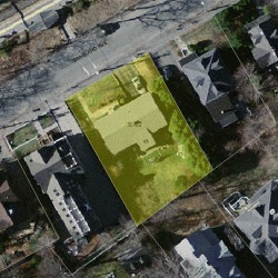 32 Braeland Ave, Newton MA 02459-2211 aerial view