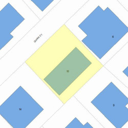 10 Quirk Ct, Newton MA 02458-1224 plot plan