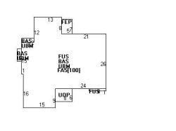 1129 Boylston St, Newton MA  02464-1014 floor plan