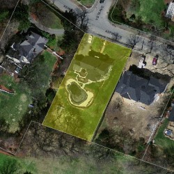 75 Aspen Ave, Newton MA 02466-3003 aerial view