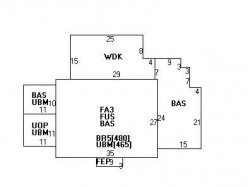 151 Valentine St, Newton MA 02465-3029 floor plan